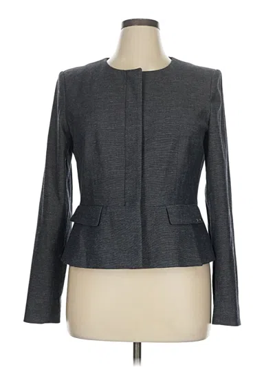 Pre-owned Calvin Klein Blazer Jacket In Gray