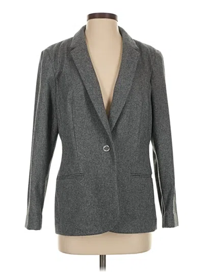 Pre-owned Calvin Klein Blazer Jacket In Gray