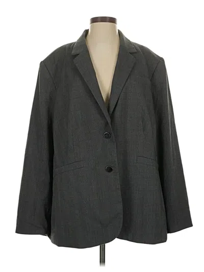 Pre-owned Calvin Klein Blazer Jacket In Gray