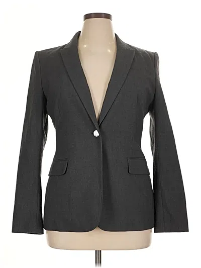 Pre-owned Calvin Klein Blazer Jacket In Gray