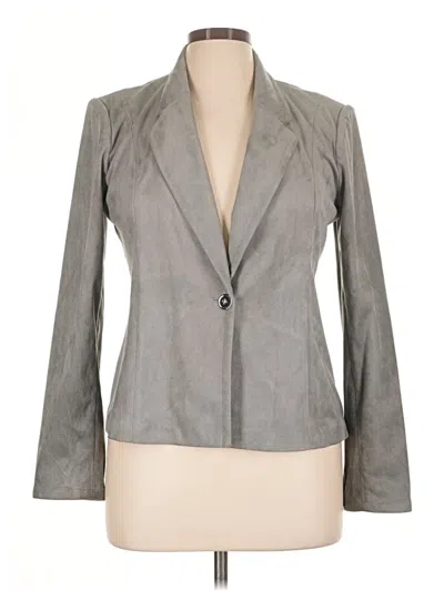 Pre-owned Calvin Klein Blazer Jacket In Gray