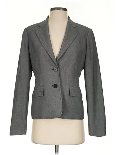 Pre-owned Calvin Klein Blazer Jacket In Gray