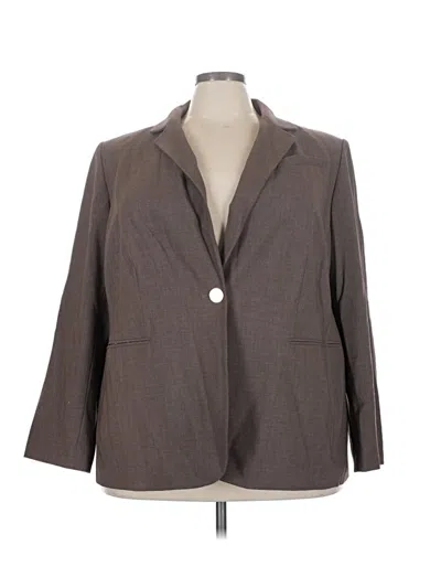 Pre-owned Calvin Klein Blazer Jacket In Gray