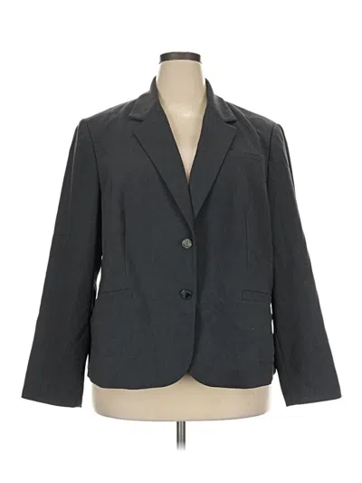 Pre-owned Calvin Klein Blazer Jacket In Gray