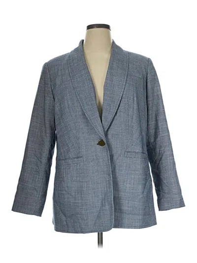 Pre-owned Calvin Klein Blazer Jacket In Gray