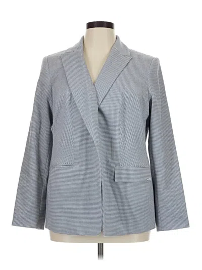 Pre-owned Calvin Klein Blazer Jacket In Gray