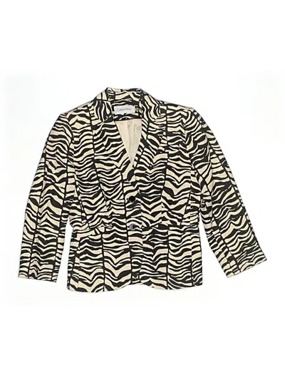 Pre-owned Calvin Klein Kids' Blazer Jacket In Ivory