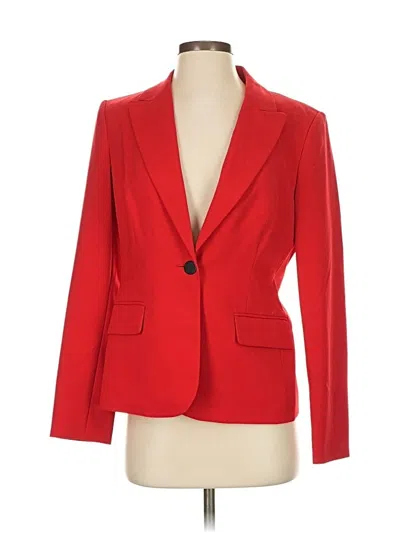 Pre-owned Calvin Klein Blazer Jacket In Red