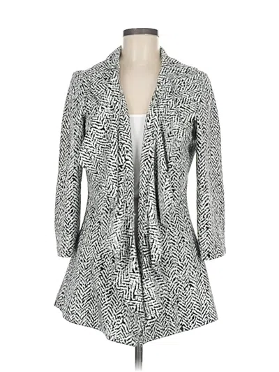 Pre-owned Calvin Klein Blazer Jacket In Silver