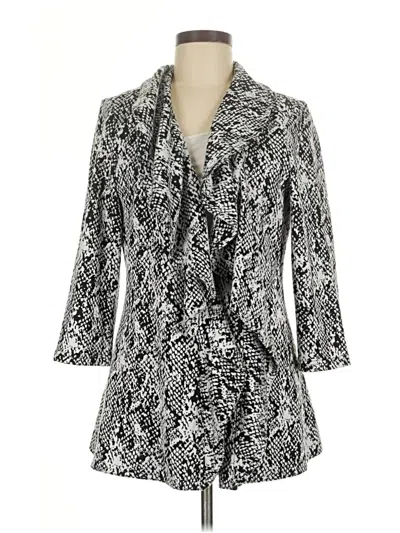 Pre-owned Calvin Klein Blazer Jacket In Silver