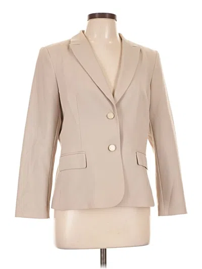 Pre-owned Calvin Klein Blazer Jacket In Tan