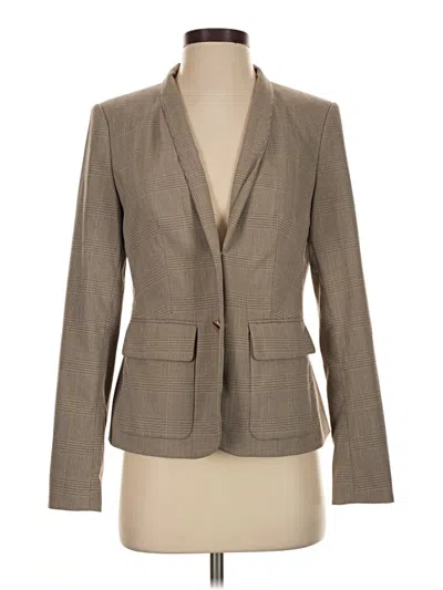 Pre-owned Calvin Klein Blazer Jacket In Tan