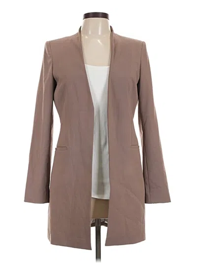 Pre-owned Calvin Klein Blazer Jacket In Tan