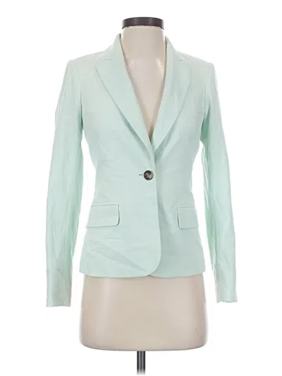 Pre-owned Calvin Klein Blazer Jacket In Teal