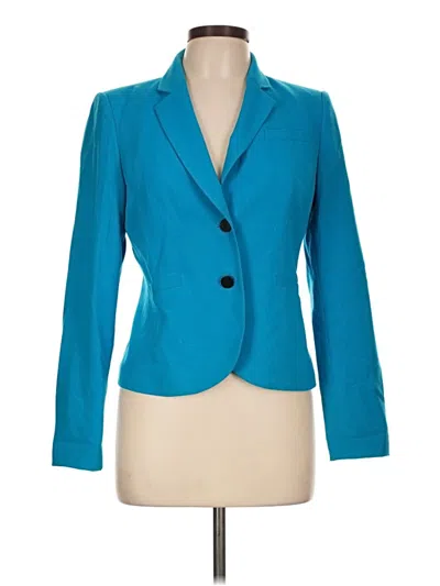 Pre-owned Calvin Klein Blazer Jacket In Teal