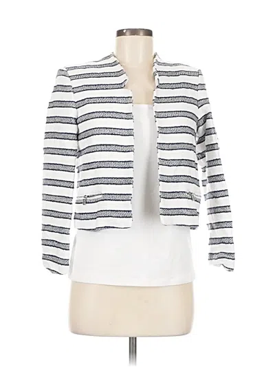 Pre-owned Calvin Klein Blazer Jacket In White