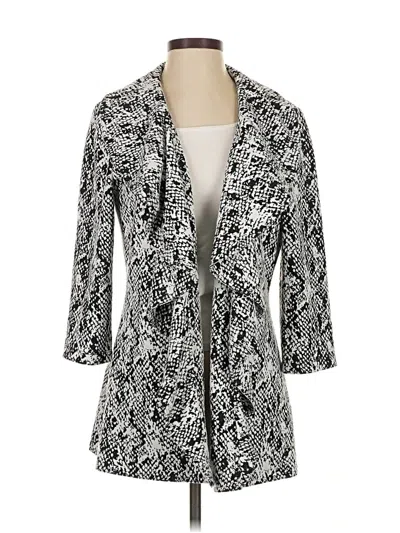 Pre-owned Calvin Klein Blazer Jacket In White