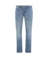 Calvin Klein Slim Fit Jeans In Light Blue