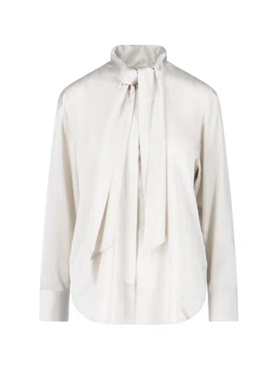 CALVIN KLEIN BLOUSE WITH BOW