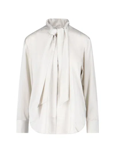 CALVIN KLEIN BLOUSE WITH BOW