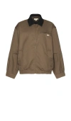 Calvin Klein Blouson Jacket In Brown