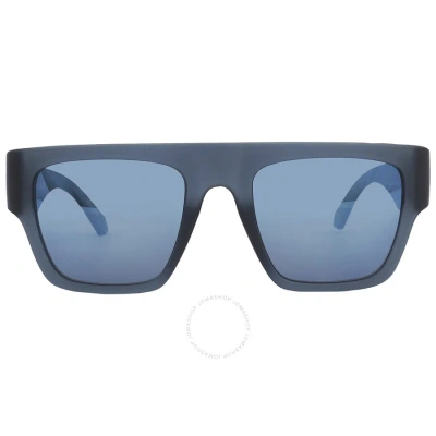 Calvin Klein Blue Browline Unisex Sunglasses Ckj22636s 405 53 In Blue / Navy