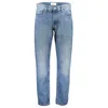 Calvin Klein Blue Cotton Jeans & Pant In Blue