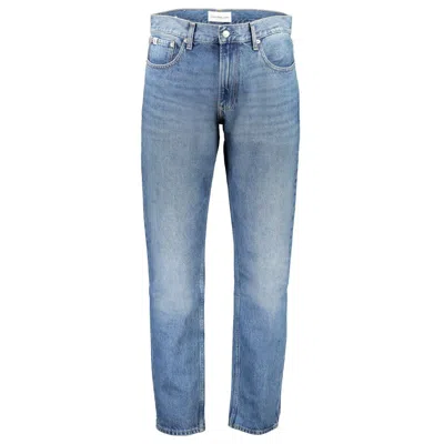 Calvin Klein Blue Cotton Jeans & Men's Pant