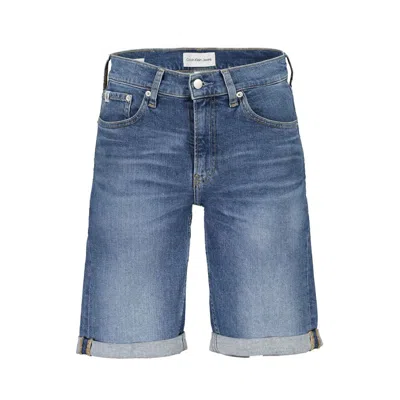 Calvin Klein Cotton Jeans & Men's Pant In Blue