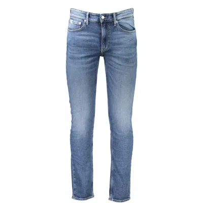 Calvin Klein Cotton Jeans & Men's Pant In Blue