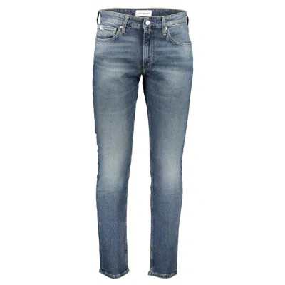 Calvin Klein Cotton Jeans & Men's Pant In Blue