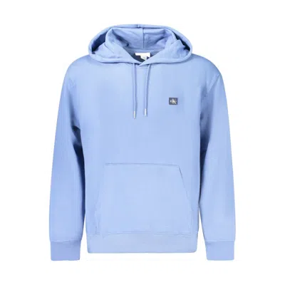 Calvin Klein Blue Cotton Men Sweater