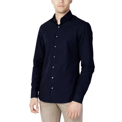 Calvin Klein Cotton Men's Shirt In Black
