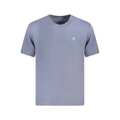 Calvin Klein Blue Cotton T-shirt