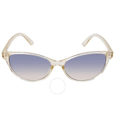 Calvin Klein Blue Gradient Cat Eye Ladies Sunglasses Ck20517s 740 56