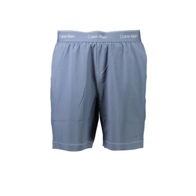 Calvin Klein Blue Polyester Pant
