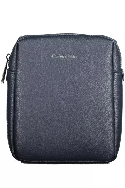 Calvin Klein Blue Polyester Shoulder Bag