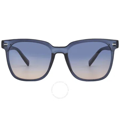 Calvin Klein Blue Square Ladies Sunglasses Ck20519s 410 55