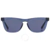 Calvin Klein Blue Square Ladies Sunglasses Ck23535s 400 53