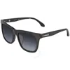 Calvin Klein Blue Square Unisex Sunglasses Ck4300sa 001 5618