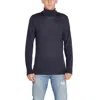 CALVIN KLEIN CALVIN KLEIN BLUE WOOL MEN'S SWEATER