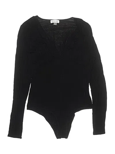 Pre-owned Calvin Klein Bodysuit In Black