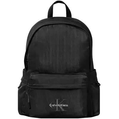 Calvin Klein Bold Round Backpack Black