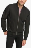 Calvin Klein Bomber Flight Jacket In Black