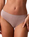 Calvin Klein Bonded Flex Bikini In Brown
