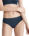 Calvin Klein Bonded Flex Seamless Bikini In Ink