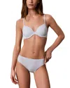 Calvin Klein Bonded Flex Bikini In White