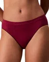 Calvin Klein Bonded Flex Bikini In Red