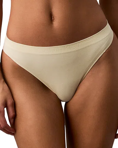 Calvin Klein Bonded Flex Mid Rise Thong