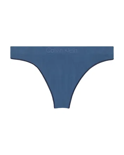 CALVIN KLEIN BONDED FLEX MID RISE THONG
